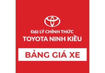 Bảng giá xe Toyota Biên Hòa mới nhất